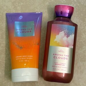 BBW AMONG THE CLOUDS BODY WASH/SCRUB NWT